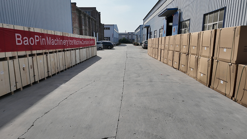 Export of 60 sets granular ice maker machines